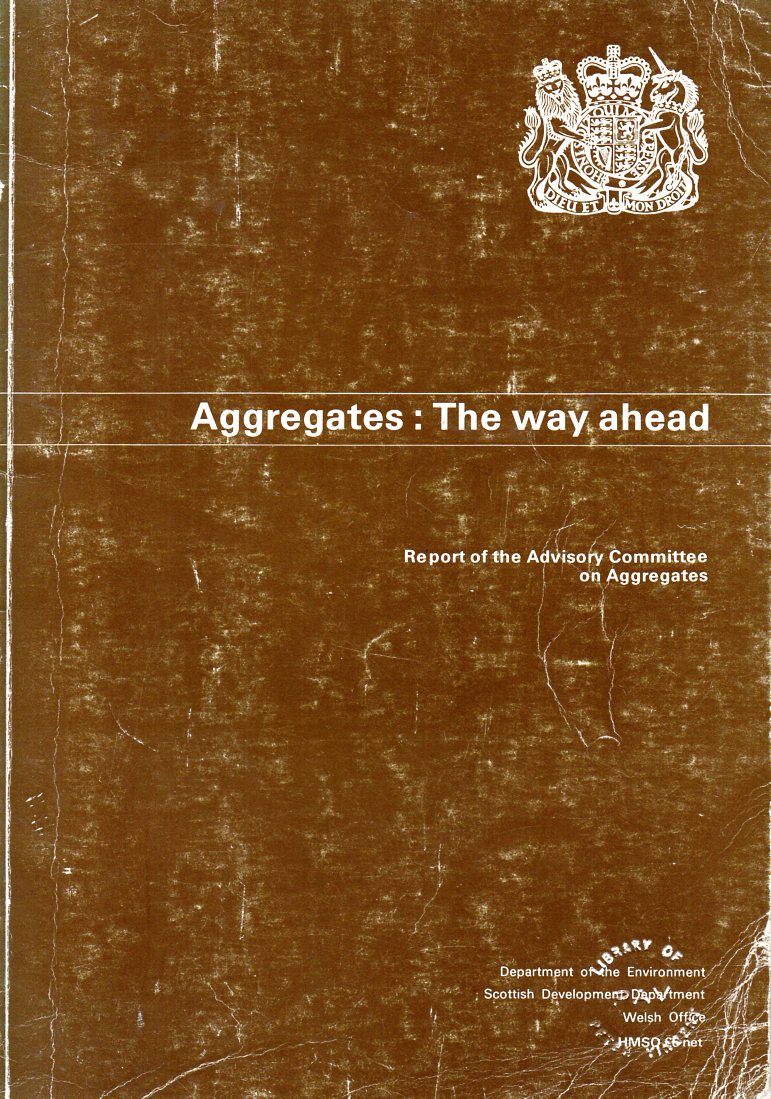{USED] Aggregates:TheWay Ford - Report of the Avisory Committee on Aggregates