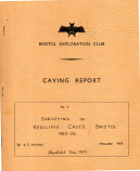 [USED] Surveying in Redcliffe Caves Bristol  1953 - 54 