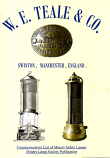 W. E. Teale & Co Swinton, Manchester Commemorative List of Miners Safety Lamps
